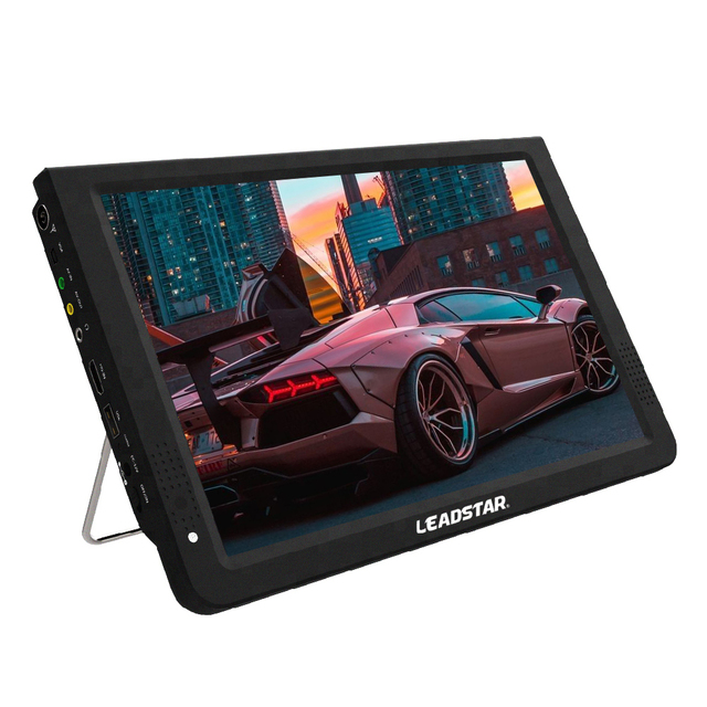 12 Inch Battery Powered Mini LCD Portable Digital Television Analog Portable TV