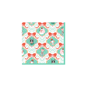 DAMAI New Wave Lace Bowknot Theme in Green and <b>Orange</b> Party <b>Paper</b> Plate Set Supply for Birthday Party - Product Image 6