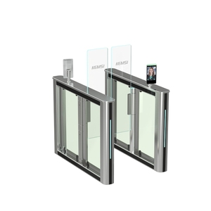 Système de contrôle d'accès par tourniquet rapide KMS avec lecture de codes QR et empreintes digitales pour le suivi des présences dans les bureaux, usines et halls d'accueil - Product Image 3