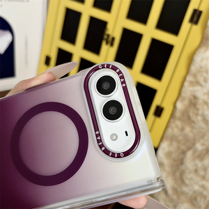 เคสโทรศัพท์แม่เหล็กไล่สีแฟชั่นสำหรับ iPhone Duo พร้อมฝาปิดป้องกันแบบเกาหลี น่ารัก ผลิตจาก TPU และ PC สำหรับ Apple iPhone Duo - Product Image 5
