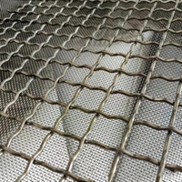 Protection de sécurité, écran en fil métallique ondulé