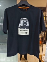 Camiseta de Hombre 2026, Talla Europea, Estilo Retro, Elástica, Suave y Cómoda, Cuello Redondo Clásico, Tejido de Algodón Premium