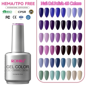 RONIKI HEMA&TPO Free UV Manicure Gel Isolant Anti-graisse et Anti-transpiration pour une Adhérence Améliorée et une Tenue Longue Durée - Product Image 1