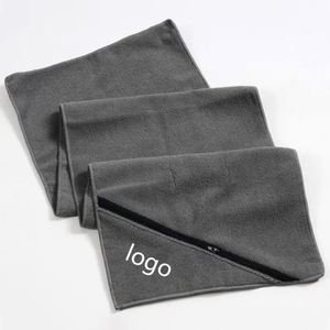 Serviette de sport en microfibre suédée personnalisée avec logo, pour le sport, le camping, les voyages, l'entraînement - Product Image 1