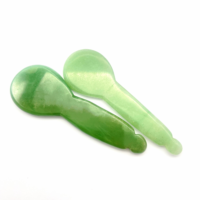 Outil de soin de la peau en pierre Gua Sha en forme de cuillère pour massage du visage