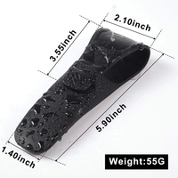 Étui de rasoir pour voyage, en silicone, étanche, pour Gillette Parker Merkur, étui de rasoir souple, housse de transport
