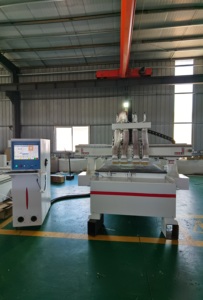 1325 Router <span class=keywords><strong>CNC</strong></span> multiproceso de 4 husillos y 3 ejes con servomotor LNC, máquina de corte automática, bomba de rodamientos Gear <span class=keywords><strong>Mach3</strong></span> para - Product Image 6