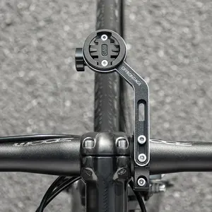 Soporte de luz para <span class=keywords><strong>bicicleta</strong></span> OFFBONDAGE, soporte de lámpara de <span class=keywords><strong>bicicleta</strong></span> de aluminio, soporte para ordenador Gopro Mount IGS / Bryton / <span class=keywords><strong>Cateye</strong></span> - Product Image 1
