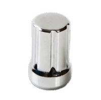 Écrou de roue Taida Auto Part 16+1 pièces en alliage d'acier chromé à 6 cannelures M14x1.5, universel, neuf