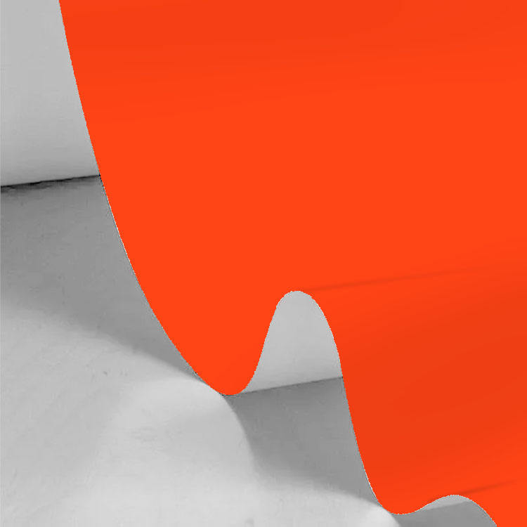 fluorescent orange DTF Film