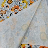 100% Polyester 170g/m² hochwertiges kleines MOQ Wasserdichtes PUL-Gewebe mit individuellem Digitaldruck für Baby windel hosen