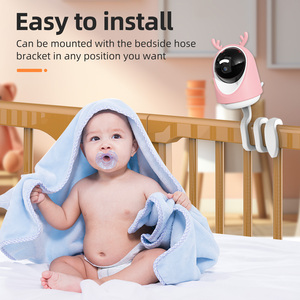 Chất lượng tốt nhất 1080p 360 ° góc rộng wifi PET/bé hai chiều âm thanh khóc/tempreture phát hiện máy ảnh bé màn hình - Product Image 3