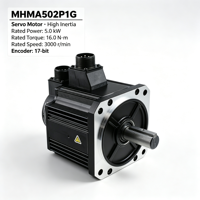 Moteur servo fiable MHMA502P1G 5KW 200V à arbre à rainure pour équipement d'assemblage de bras robotiques