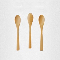 Mini cuillères en bois en gros, sans peinture, sans cire, sans danger pour les aliments, anti-fissures, anti-moisissures, petites cuillères pour café et miel