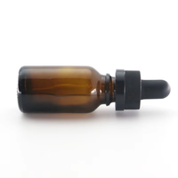 Bouchon compte-gouttes en verre PP anti-enfants avec tétine en silicone et fermeture en plastique, taille 18, pour flacon d'huile essentielle cosmétique et soins personnels Aolai