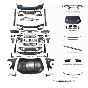 Kit Sportif Amélioré pour BMW Série 5 F10/F18 (2010-2016) et G30/G38 (2022) – Pare-chocs Avant et Feux Arrière – Nouveau Kit de Pare-chocs Sportif pour Voiture - Product Image 1