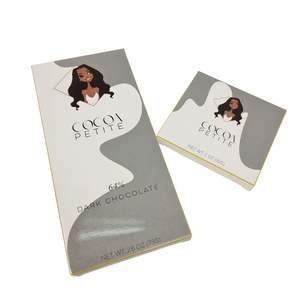 กล่องบรรจุภัณฑ์ช็อกโกแลตสตรอว์เบอร์รี กระดาษอาร์ตพิมพ์ลายเห็ดสุดหรู หนา 18 ปอนด์ สำหรับช็อกโกแลตแท่ง 3.5 กรัม - Product Image 4