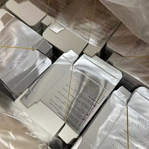 Cao cấp Báo Chí trên móng tay bao bì hộp PVC cửa sổ trong suốt hiển thị giấy Hộp Quà Tặng mỏng và có thể gập lại để tiết kiệm chi phí vận chuyển - Product Image 5