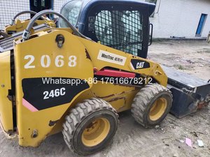 Mèo 246c được phê duyệt Trung Quốc Mini steerskid lật skidsteer mini theo dõi Skid chỉ đạo Bộ nạp để bán - Product Image 2
