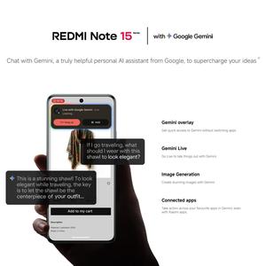 Xiaomi <span class=keywords><strong>Redmi</strong></span> Note 15 Pro 4G รุ่น Global แท้ 12GB+<span class=keywords><strong>256GB</strong></span> หน้าจอ 6.77 นิ้ว โทรศัพท์ 4G - Product Image 5