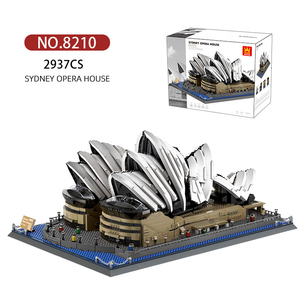 Juguetes <span class=keywords><strong>de</strong></span> Construcción <span class=keywords><strong>de</strong></span> Bloques <span class=keywords><strong>de</strong></span> Partículas Pequeñas ABS para Armar, Modelo <span class=keywords><strong>de</strong></span> la Ópera <span class=keywords><strong>de</strong></span> Sídney, Australia, Juguetes Educativos para Niños - Product Image 5