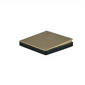 สวิตช์ไฟฟ้า 1 ช่อง 1 ทาง 250V คุณภาพสูง สีทอง ผลิตจากโรงงานโดยตรง สำหรับบ้านและธุรกิจ - Product Image 4