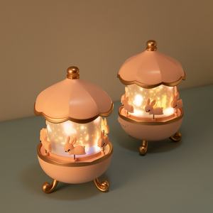 Lámpara de Proyección Recargable con Diseño 2025, Luz Nocturna Giratoria de 360 Grados, Caja de Música Romántica, para Regalos Navideños - Product Image 3