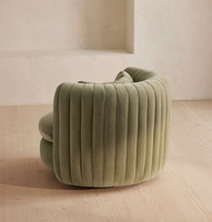 Sassanid OEM Home Decor Inspiration Salon de luxe Sièges confortables Fauteuil pivotant Vivienne