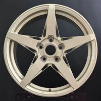 Rines Monobloque Forjados GW 6061-T6 de 17, 18, 19, 20 y 22 Pulgadas con Diseño de Rayos Divididos 5x114.3 5x112 para Tesla Model 3, Camry y Accord