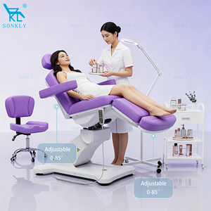 Table de massage électrique inclinable SONKLY pour salon de beauté, spa, <span class=keywords><strong>fauteuil</strong></span> réglable, canapé de cosmétologie, esthétique, spa - Product Image 2