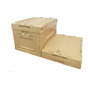 Có thể tái chế hộp rắn doanh thu xách tay gấp PP thùng nhựa với màu sắc tùy chỉnh cho kho & hậu cần xuất khẩu lưu trữ - Product Image 3