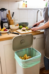 Compostable Waste <strong>Bags</strong> on Roll <strong>Biodegradable</strong> Bin Liners 3 to 13 Gallon PBAT+PLA Food Waste B2B ECOPRO - Product Image 3