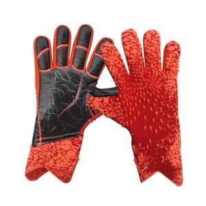 High Quality Rubber Professional Football Goalkeeper Mittens Anti Slip Grip <strong>Hook</strong> <strong>Loop</strong> Closure Protect Hand Safety Unisex - Product Image 4