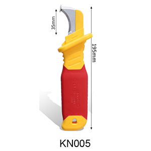 Knife-KN005 d'électricien isolé