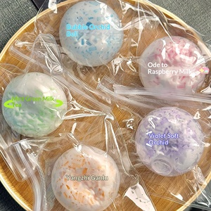 Juguete Sensorial Antiestrés de Bolas de Crema Hechas a Mano de Rebote Lento, Barra de Compresión de Mango, Leche, Menta, Chocolate Negro de Ascenso Lento para Niños - Product Image 2