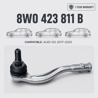 OEM 8W0423811B 8W0423812B Left Tie Rod End Track Rod End for Audi Q5 SQ5 A4 A5 Quattro 2018 2019 2020 2021 2022 2023 2024 2025