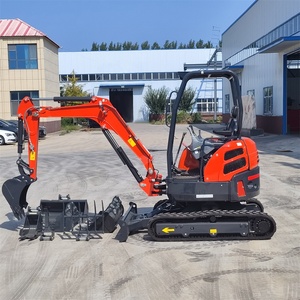Máy xúc mini LOGWAY với động cơ Kubota, ghế ngồi thoải mái & điều hòa nóng lạnh, máy đào mini hệ thống thủy lực nổi tiếng thế giới - Product Image 4
