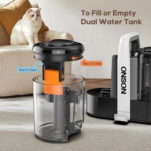 Machine de nettoyage de tapis multi-usages Portable outil d'aspirateur de tache dure nettoyant de tapisserie d'ameublement de tache de tapis de puissance - Product Image 5