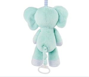 Tùy Chỉnh Treo Màu Xanh Voi Nhồi Bông Sang Trọng Unisex Thực Tế Động Vật Hoang Dã Đồ Chơi Cho Trẻ Em Chơi Đồng Hành Bé Voi Đồ Chơi Sang Trọng - Product Image 3