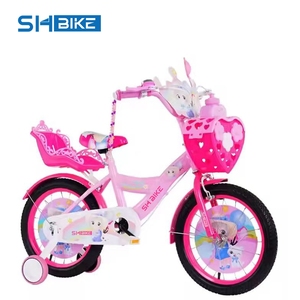 Hermosa <span class=keywords><strong>Bicicleta</strong></span> Infantil de Princesa para Niñas de 12 14 16 18 <span class=keywords><strong>20</strong></span> Pulgadas con Ruedas de Entrenamiento y Campana Adorable - Product Image 2