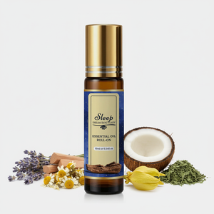 Huiles d'aromathérapie en gros, huile essentielle pure à 100%, roll-on 10 ml, ensemble lavande, ylang-ylang, patchouli, huile de noix de coco pour le sommeil - Product Image 1