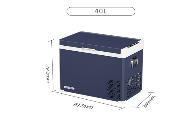 Μικρός ψυκτήρας ψυγείων αυτοκινήτων mh-40CET 40L με την οθόνη αφής LCD