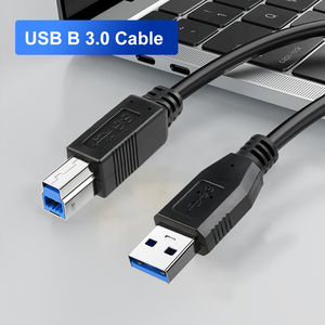 <strong>USB</strong> <strong>3.0</strong> 3Ft Male to B Male Superspeed Cable with PVC Jacket for Computer Scanner &amp; Printer - Product Image 2