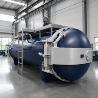 Autoclave Compuesto Certificado AS9100 para Estructuras de UAV con Sistema de Vacío y Mecanismo de Apertura Rápida de Puerta