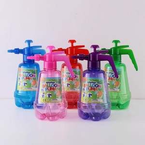 Water <b>Balloon</b> <b>Pump</b> 1.5L Plastic Manual Air Pressure Sprayer For Outdoor Play And Garden Use - Product Image 1