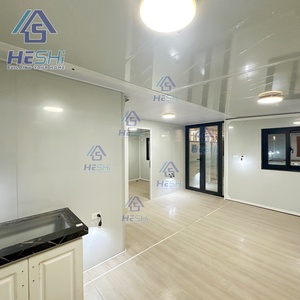 บ้านสำเร็จรูปแบบขยายได้ AU Standard ขนาด 20 ฟุต 40 ฟุต 1 2 3 4 5 ห้องนอน บ้านพักอาศัยหรูหราแบบพกพา - Product Image 2