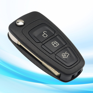 Carcasa de llave de Control remoto con tapa de maletero de 3 botones MS para Ford, carcasa de mando a distancia plegable de repuesto para vehículo con hoja en blanco sin cortar FO21 - Product Image 6