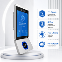 Terminal d'accès par veine palmaire 8 pouces Android 11 RK3568 Quad Core WDR Double caméra Lecteur NFC Contrôle d'accès OEM ODM