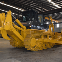 Bulldozer sur chenilles de 54 tonnes, 460 CV, lame de 16 m³, convertisseur de couple pour le défrichement minier et les grands travaux de terrassement