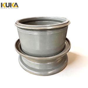 Rueda de acero de 49 pulgadas 49-19.50/4.0 5PC TL para camión de minería, compatible con llanta 27.00R49, piezas de maquinaria pesada para construcción. - Product Image 1
